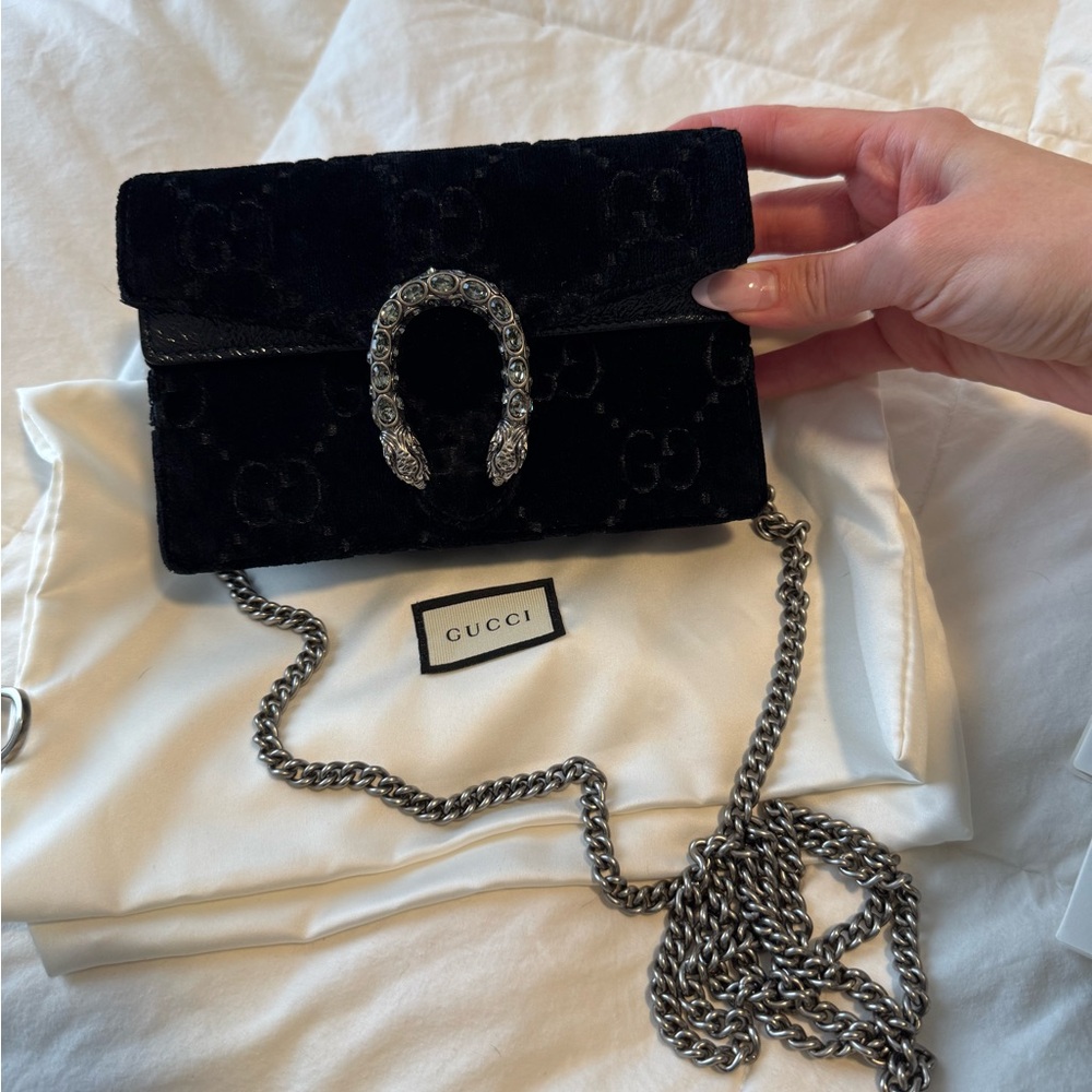 Gucci Velvet Dionysus Super Mini